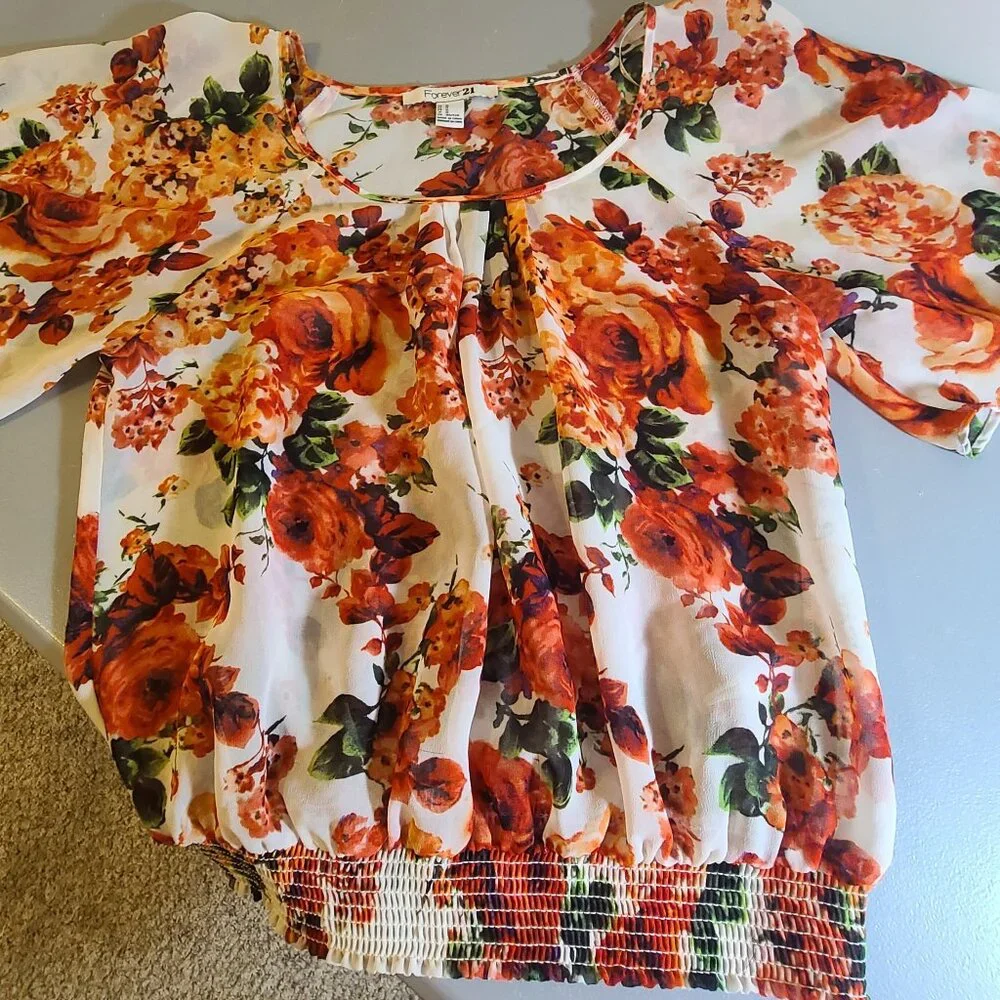Rue21 Sheer Blouse - Medium - Picture 4 of 8